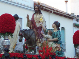 Entrada Jesus en Nazaret