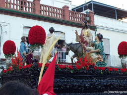 Entrada Jesus en Nazaret