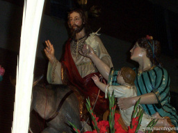 Entrada Jesus en Nazaret