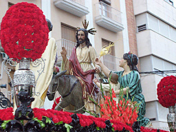 Entrada Jesus en Nazaret