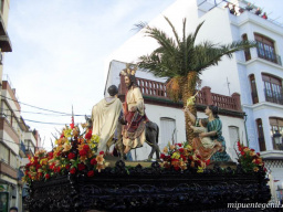 Entrada Jesus en Nazaret