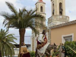 Entrada Jesus en Nazaret