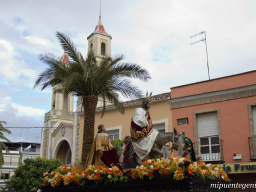 Entrada Jesus en Nazaret