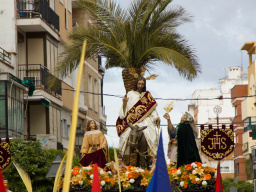 Entrada Jesus en Nazaret